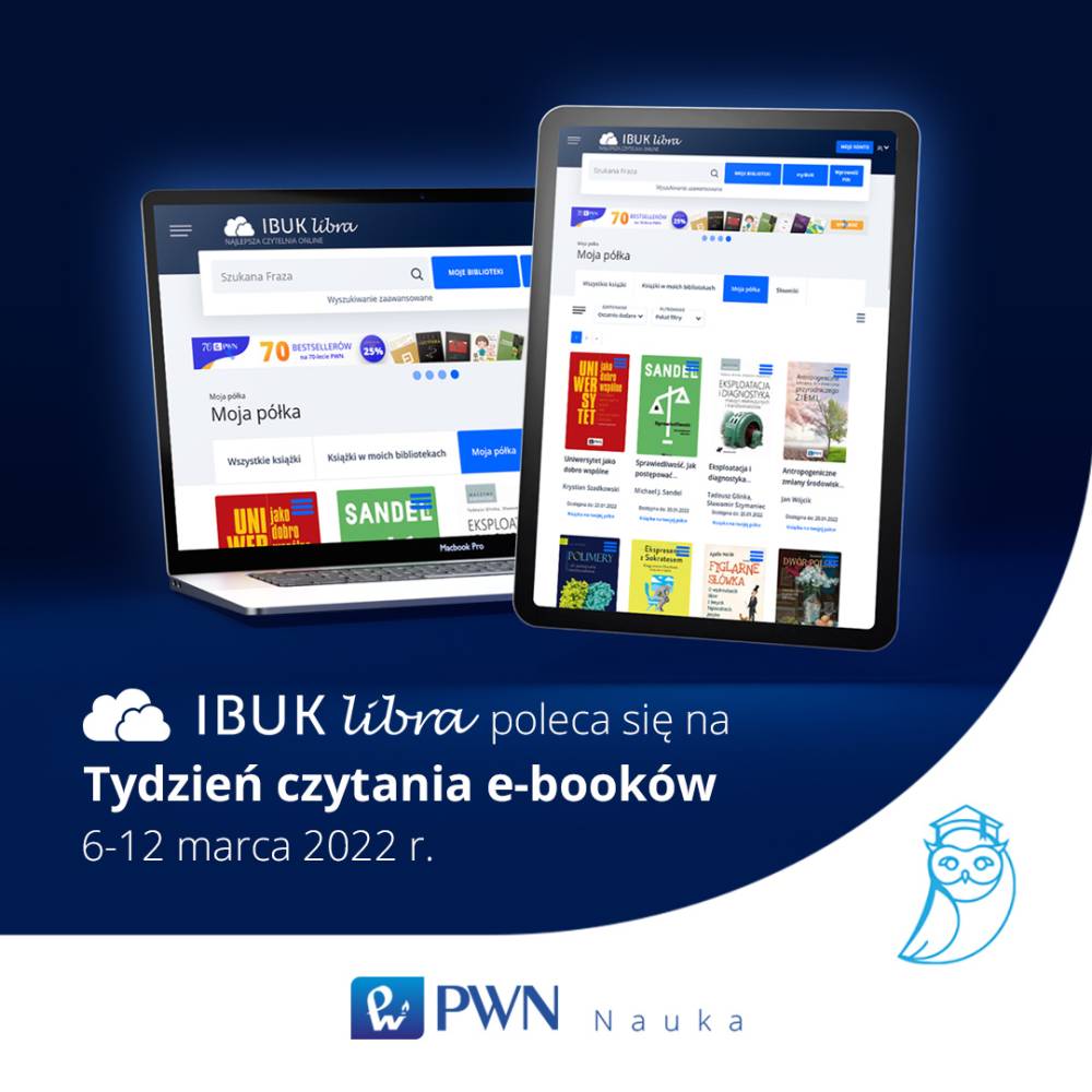 Ibuk libra poleca swoje zasoby na tydzień czytania e-booków.